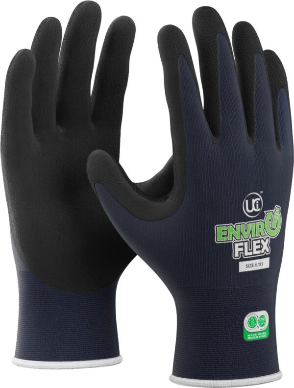 Pairs Enviroflex™ Gloves - MADE USING RECYCLED PLASTIC BOTTLES