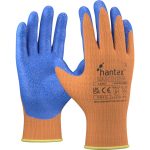 Ekotherm Thermal Hi-vis Orange/Blue latex palm coated gloves - 1 Pair - size 9