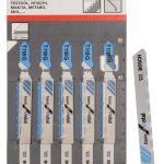 Bosch T118G JigSaw Blades (5pcs)