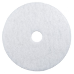 430mm White Floor Pad (5 pieces) 17"