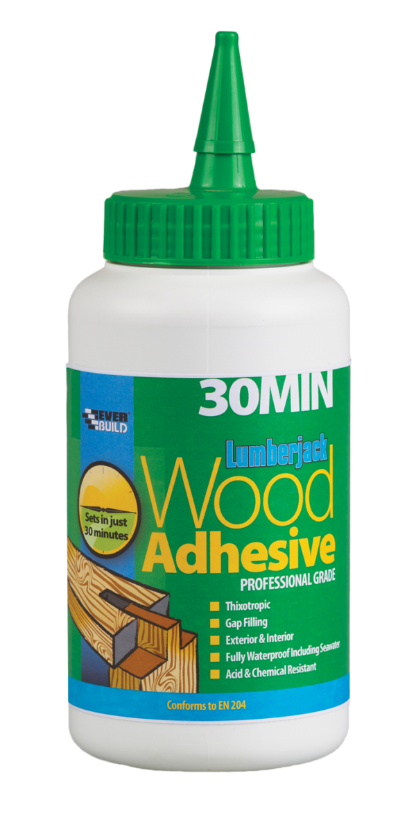 Everbuild Lumberjack 30 min Wood Adhesive 750ml