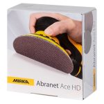 Mirka 125mm Abranet ACE HD Heavy Duty Abrasive Sanding Discs Box 25