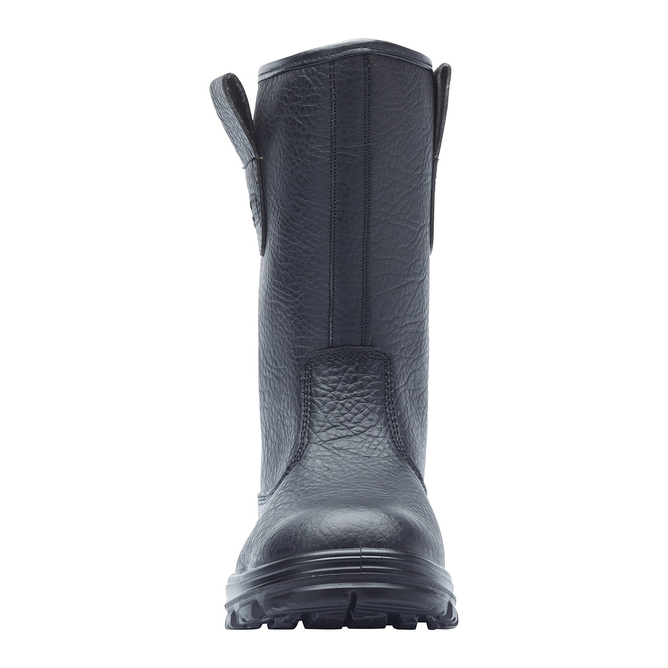 Blackrock RIGGER BOOTS Tan or Black Safety Steel Toe Cap Fur Lined Leather Mens Size 5 to 13 - Image 12