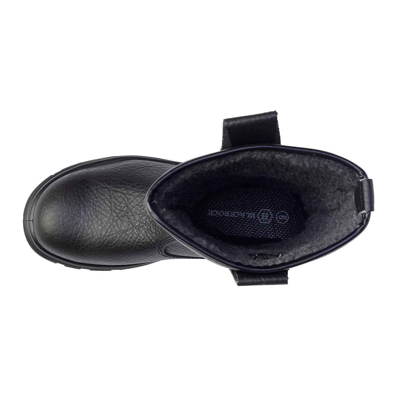 Blackrock RIGGER BOOTS Tan or Black Safety Steel Toe Cap Fur Lined Leather Mens Size 5 to 13 - Image 15