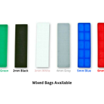 100mm x 28mm Flat Window Glazing Glass Packers Shims - Flooring / Floor Spacers - Various Sizes