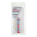 Prodec 4'' Short Pile Microfibre Mini Roller & Frame - Pack of 10