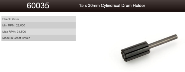 Flexipads Drum Holder 15 x 30mm 60035