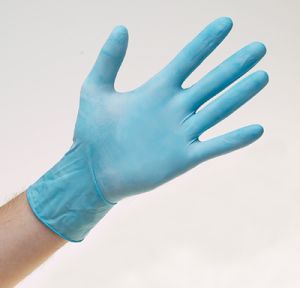 Warrior Blue Nitrile Gloves (100)