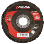 Abracs 115mm x 22mm Black Poly Disc