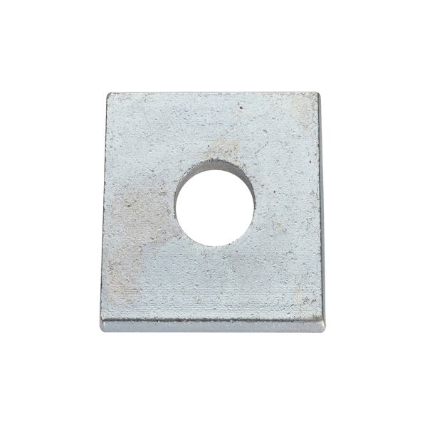M10 Bright Zinc Plated Square Plate Washers - pack 100