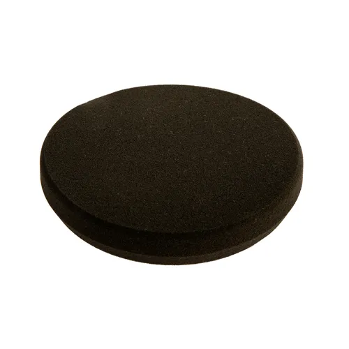 150mm Mirka Black Flat foam pad (2)