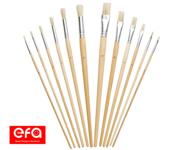 Fitch Type Artist Brush Set - Fit For The Job - 12 Pieces