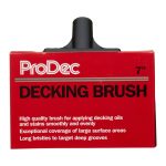 ProDec Decking Patio Brush 7" Universal Screw-Fit Wood Paint Head Only