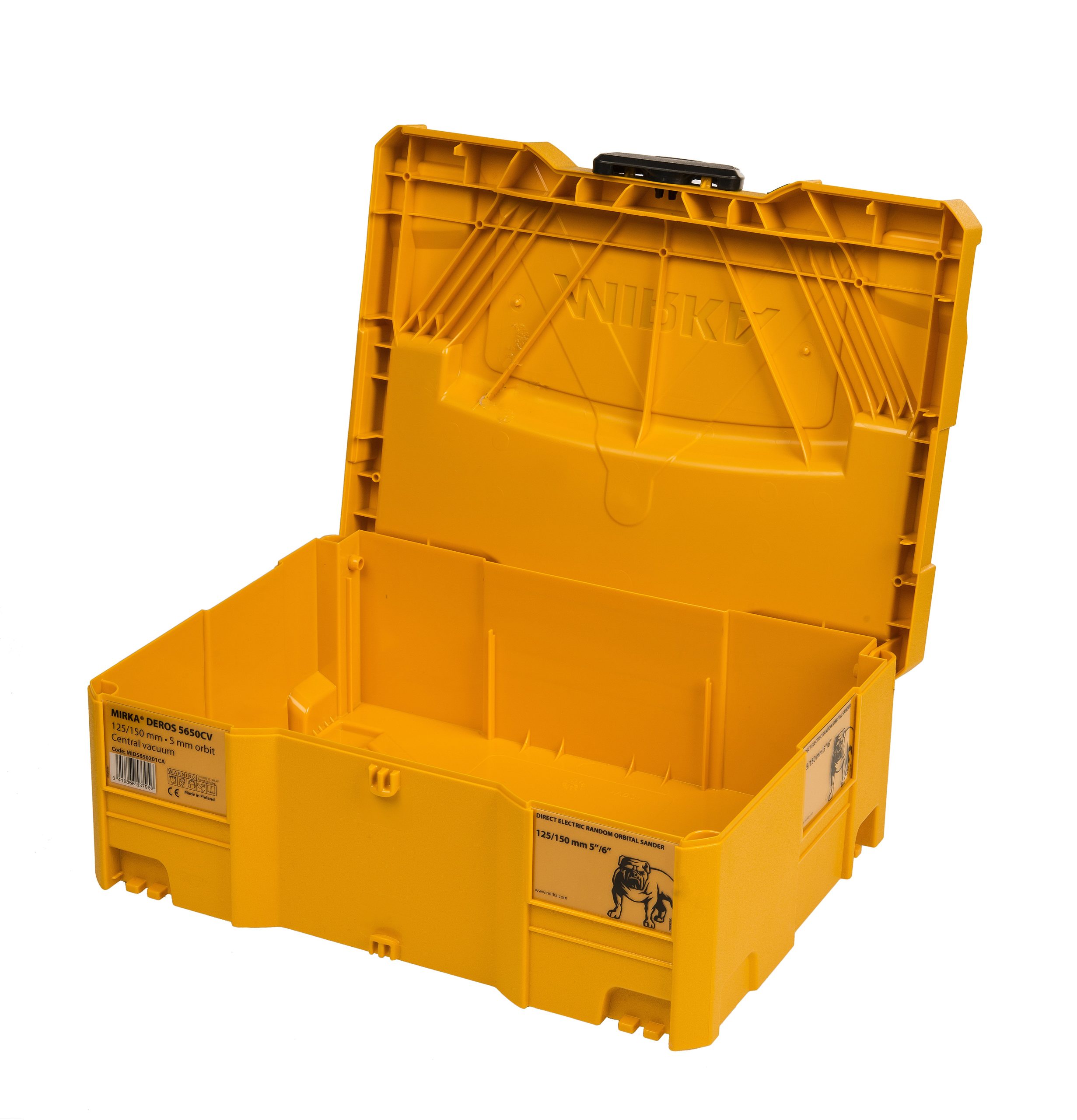 Mirka Case 400x300x158mm Yellow - Image 2
